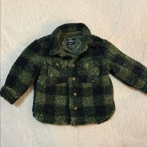 Volcom Forest Green Sherpa Jacket 2T